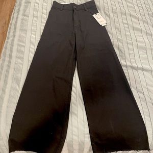 Zara Marine Straight High Rise Jean NWT Size 4